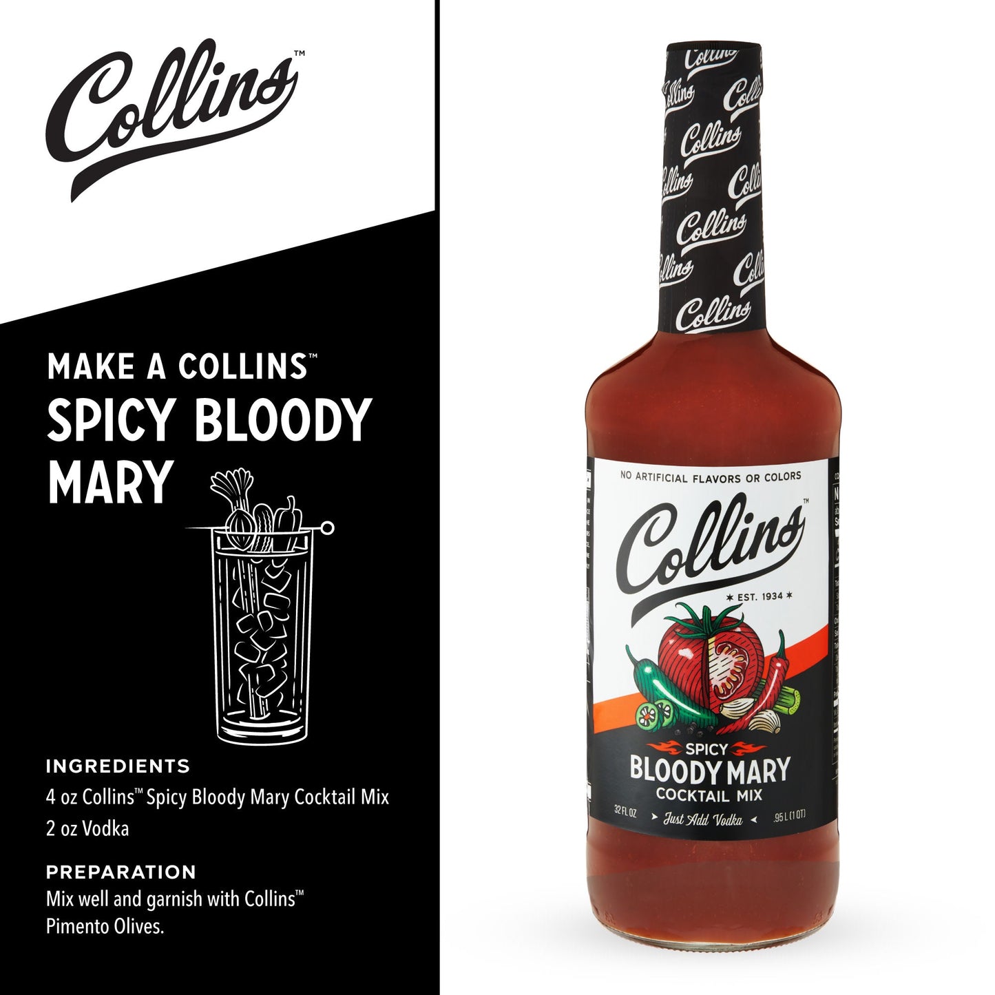 Spicy Bloody Mary Cocktail Mix
