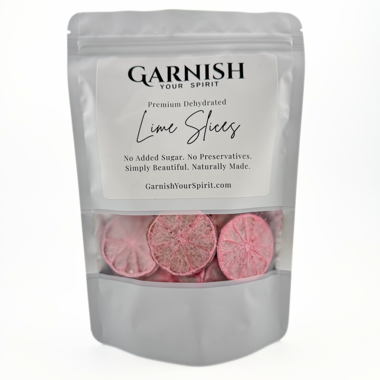 Sparkle Pink Luster Dust Dried Decorative Lime Garnish