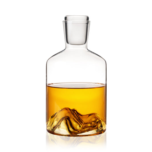 Mountain Crystal Liquor Decanter