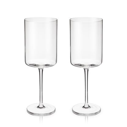 Laurel Crystal Red Wine Glasses Set of 2