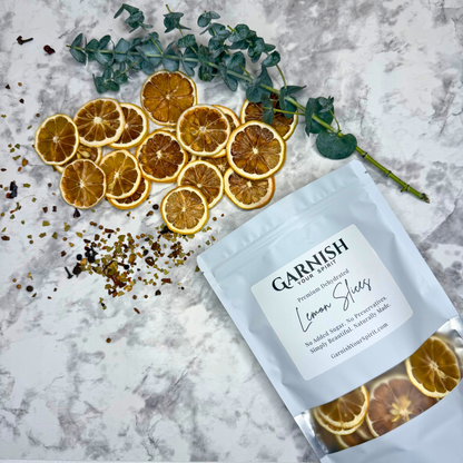 Dehydrated Lemon Slices | Dried Lemons for Bar & Decor