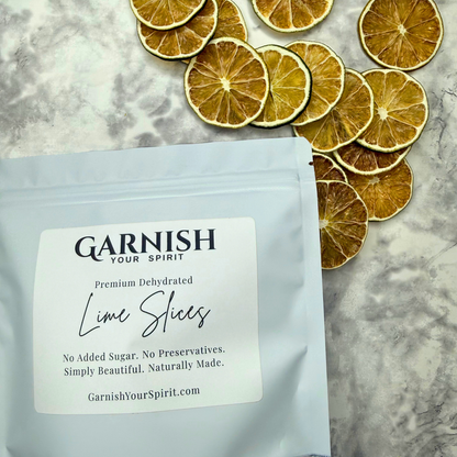 Dehydrated Lime Slices | Dried Limes for Bar & Decorative Styling