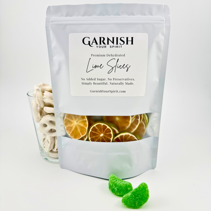 Dehydrated Lime Slices | Dried Limes for Bar & Decorative Styling